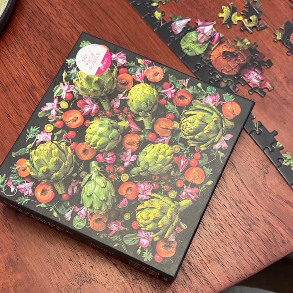 Artichoke and Floral Puzzle